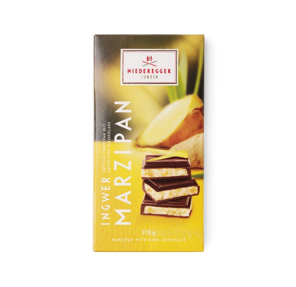 

Шоколад Niederegger горький с марципаном и имбирем 110 г