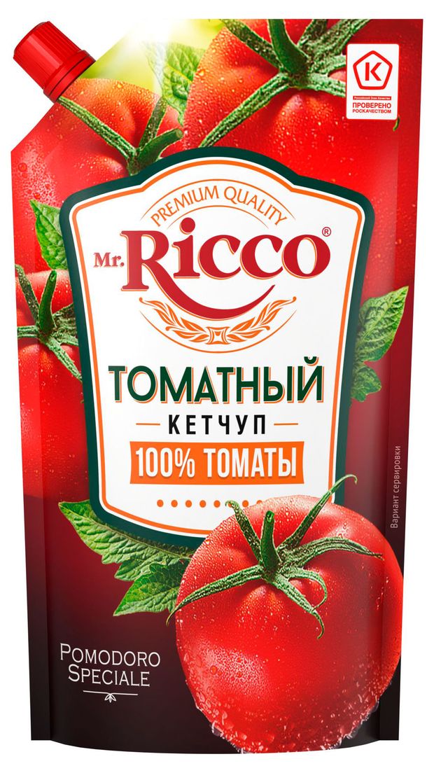 

Кетчуп Mr.Ricco Pomodoro Speciale Томатный 300 г