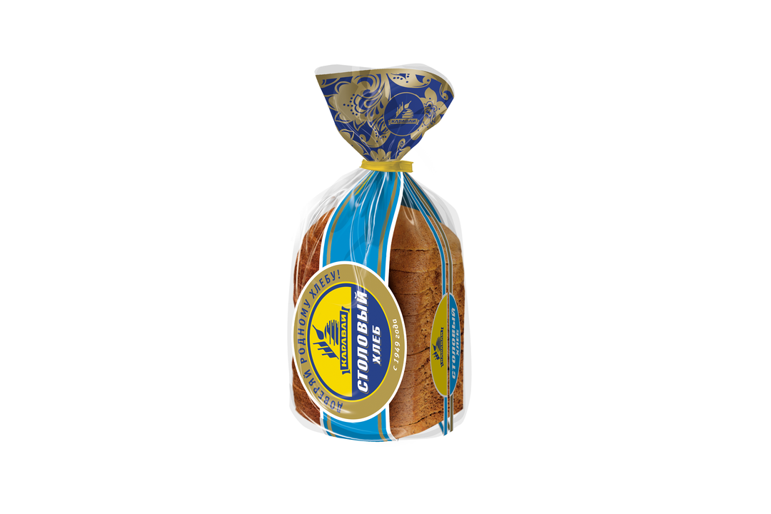 

Хлеб Каравай Столовый половинка 375 г