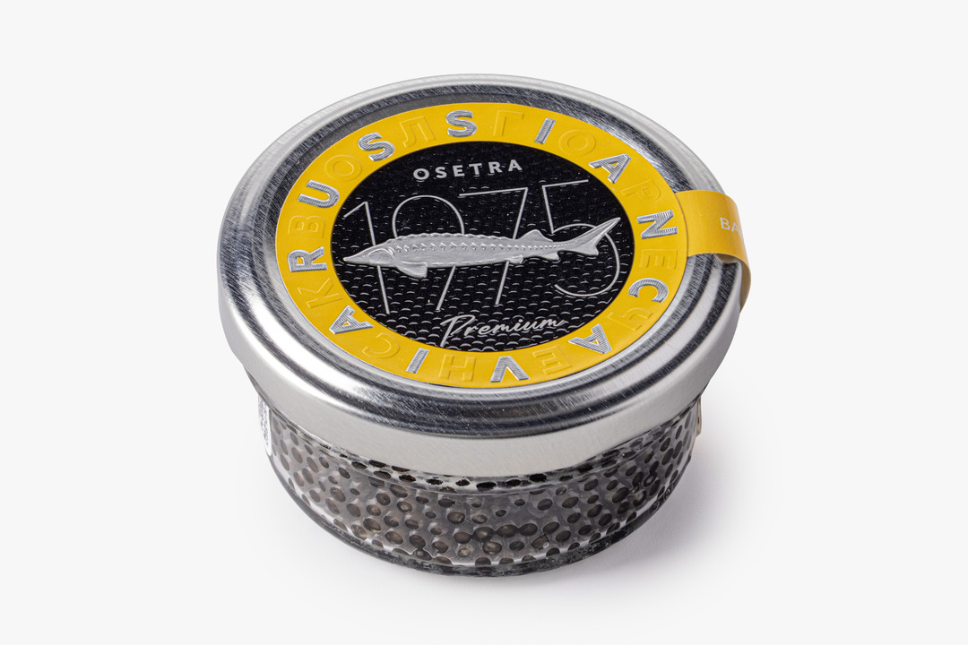 

Икра осетровых рыб Caviar Russian Премиум зернистая 50 г