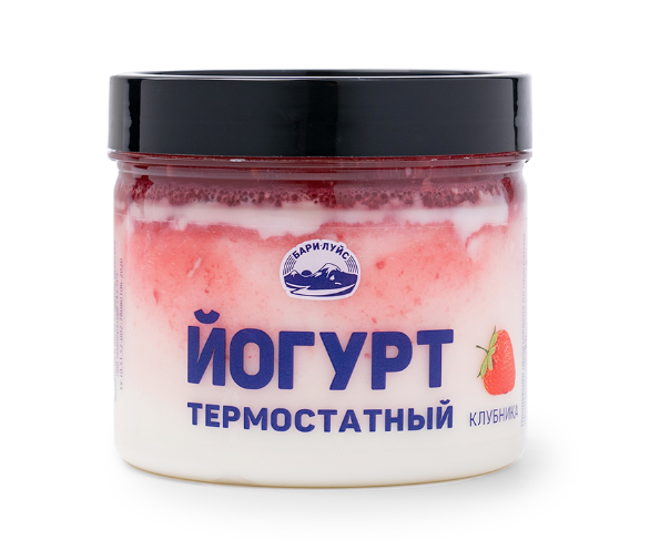 

Йогурт термостатный Бари Луйс Клубника 2.5% 225 г