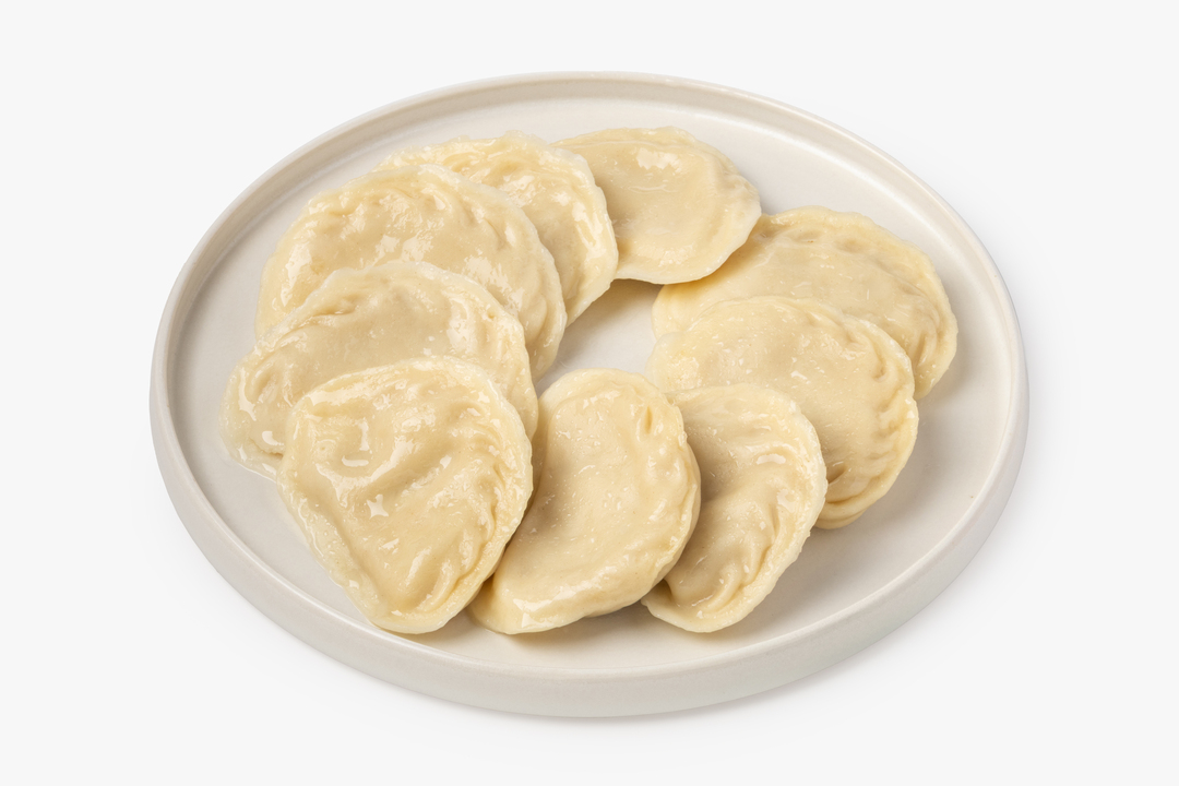 

Вареники ВкусВилл с индейкой в сливочном соусе 200 г