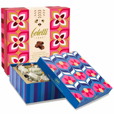 

Набор конфет Feletti 1882 Агата 220 г дизайн упаковки в ассортименте 1 коробка