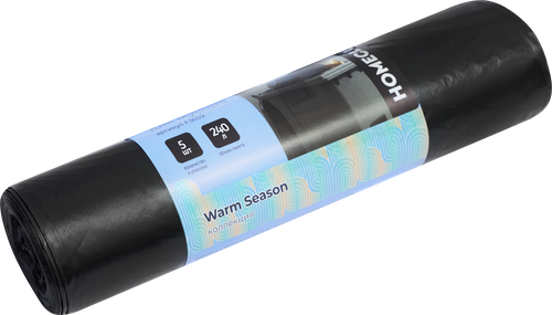 

Пакеты для мусора Homeclub 240 л арт. F3659 5 шт.