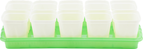 

Набор для рассады Giardino Club 10 стаканчиков с поддоном Арт. УП-7022