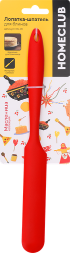 

Лопатка-шпатель для блинов Homeclub Масленица силикон арт. HW-M1 цвет в ассортименте