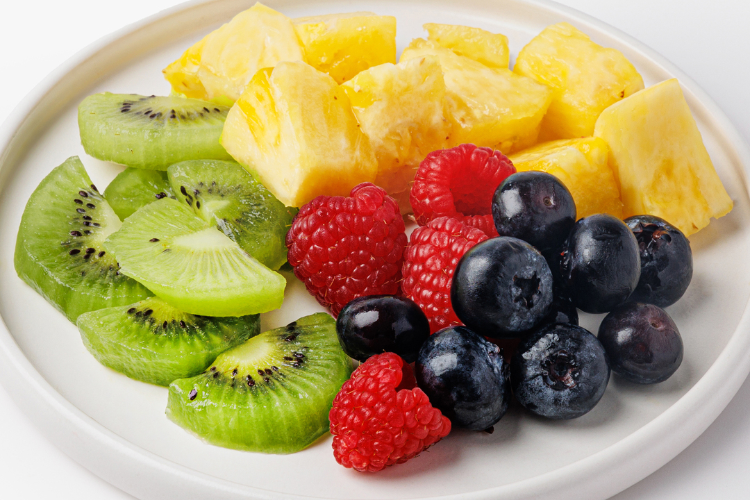 

Фруктовый микс Фруткорт ананас киви голубика малина 170 г