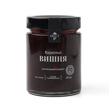 

Варенье BRIUT Вишня с косточкой на сиропе из топинамбура