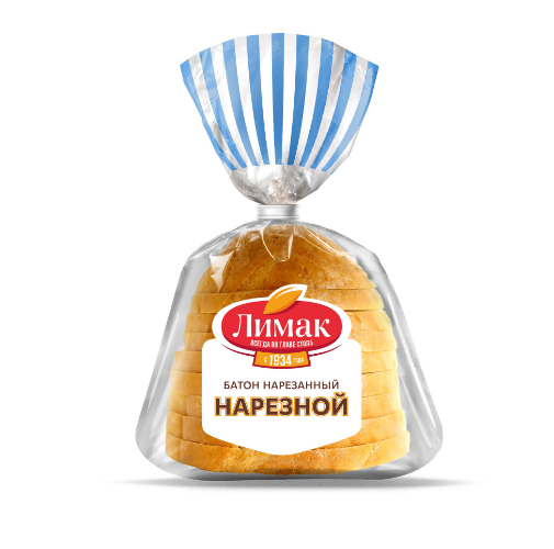 

Батон Лимак Нарезной в нарезке 180 г