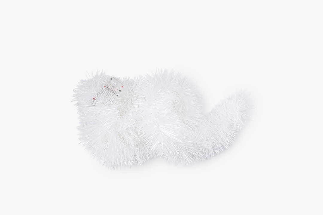 

Мишура Коломеев белая 1.8 м