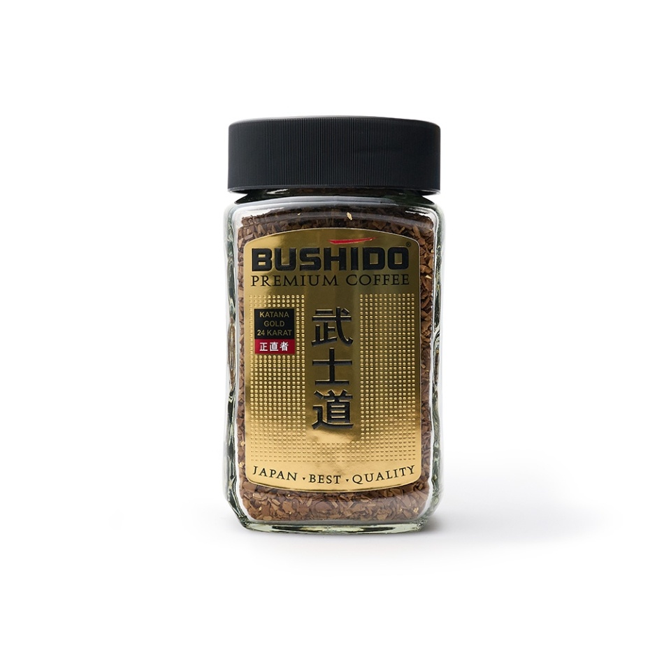 

Кофе растворимый Bushido Katana Gold 24 karat 100 г
