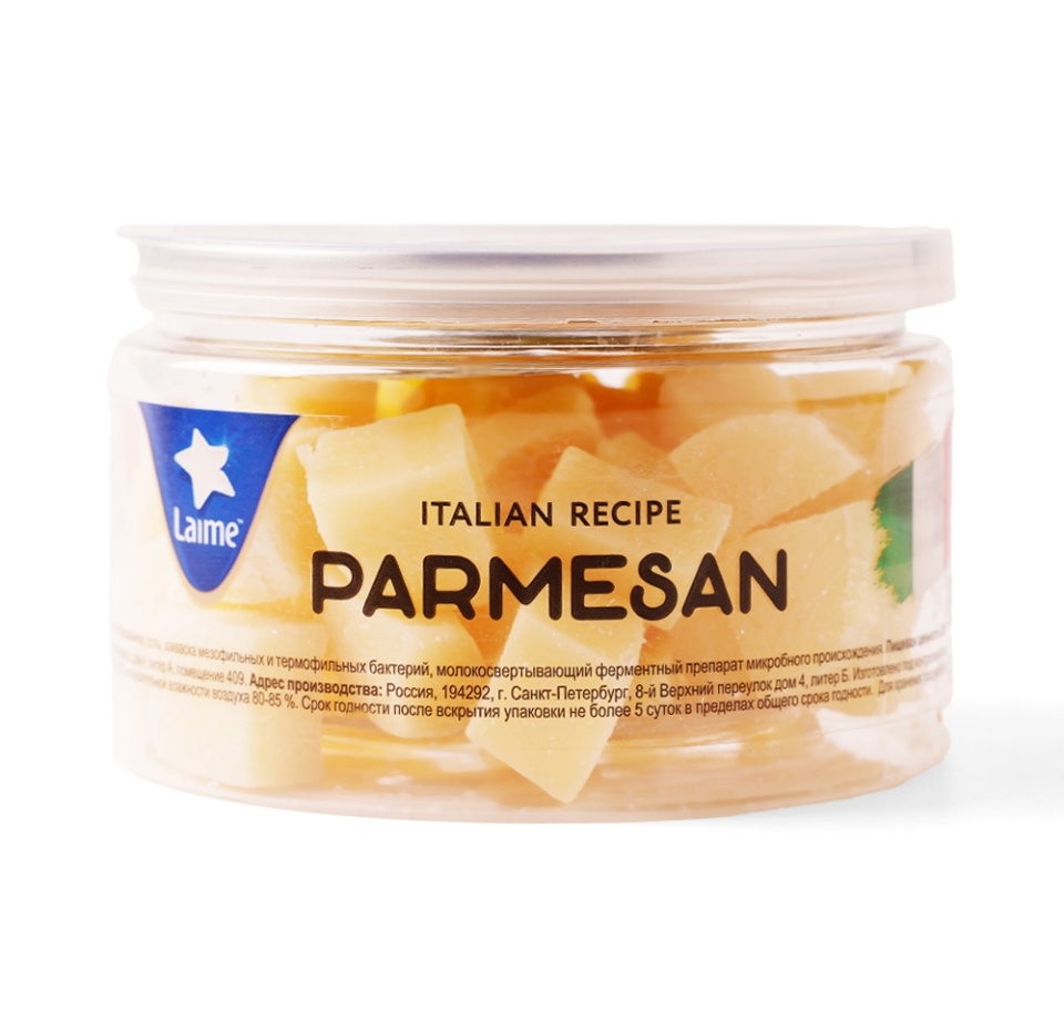 

Сыр Laime Пармезан твердый колотый 40% 100 г