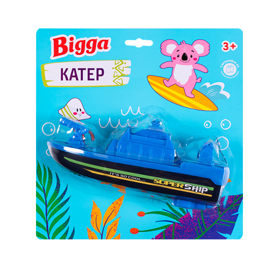 

Игрушка Bigga Катер на батарейках 20.5 см