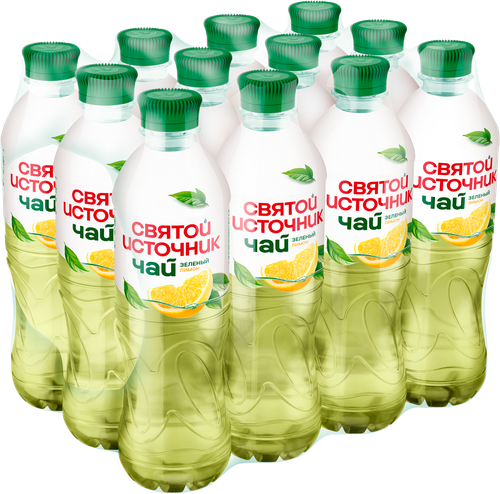 

Холодный чай Святой Источник зеленый с лимоном 500 мл