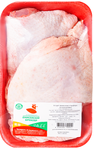 

Бедро цыпленка-бройлера Енисейский бройлер охлажденное 800 г