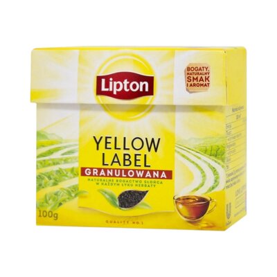 Чай черный Lipton гранулированный 100г