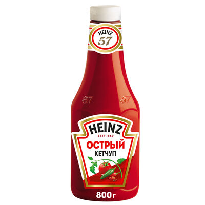 Томатный кетчуп Хайнц (Heinz) Острый 800 г