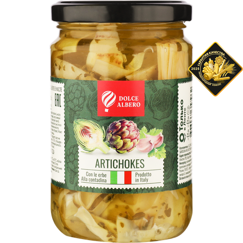 

Артишоки DOLCE ALBERO По-деревенски, в масле 314 мл