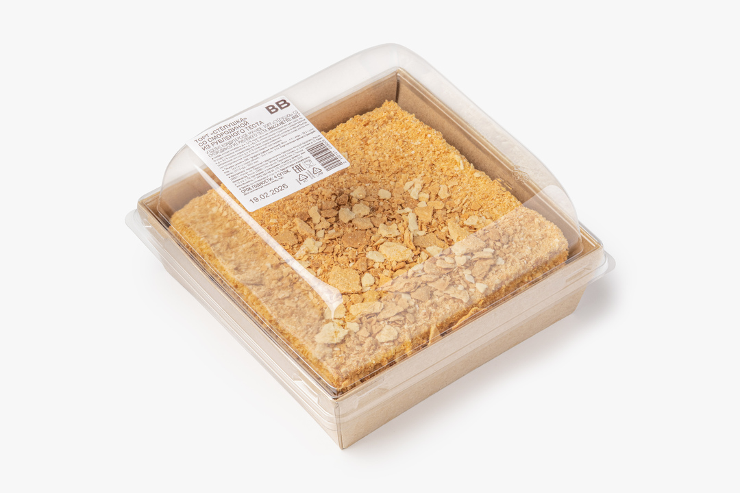 

Торт ВкусВилл Стёпушка со смородиной из рубленого теста 600 г