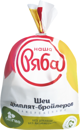 

Шеи цыплят-бройлеров Наша ряба замороженные 1000 г