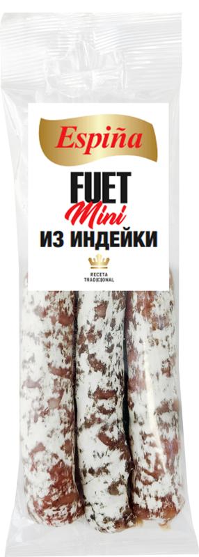 

Колбаса Espina Fuet Mini из мяса индейки сыровяленая 60 г
