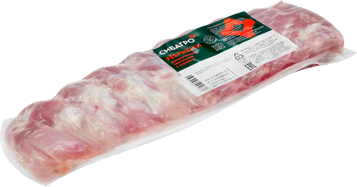 

Ребрышки СибАгро деликатесные ленточные с корейки охлажденные вес