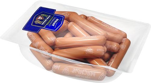 

Сосиски Омский Бекон Мясные вес