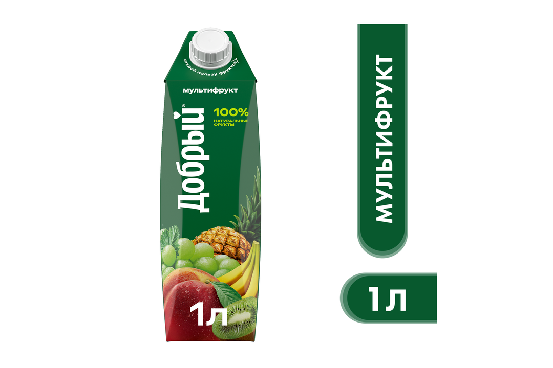 

Нектар Добрый Мультифрукт 1 л