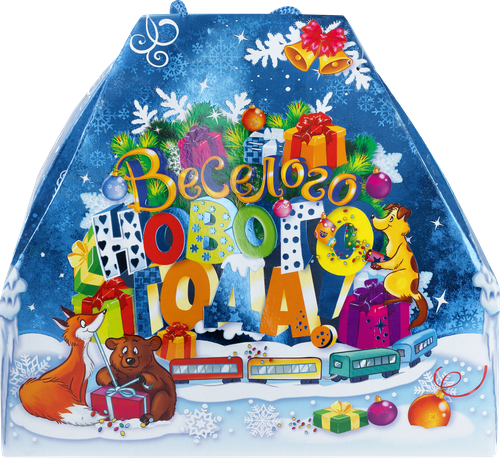 

Сладкий подарочный набор Sla Sti Шапка-невидимка Веселого Нового года 650 г