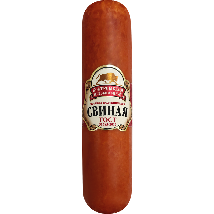 

Колбаса полукопченая Костромской мясокомбинат Свиная весовая