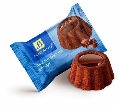 Конфеты Janet's Bakery Американский десерт брауни вес
