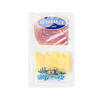 

Ассорти Тапас Хамон Маасдам El Parador нарезка 85 г