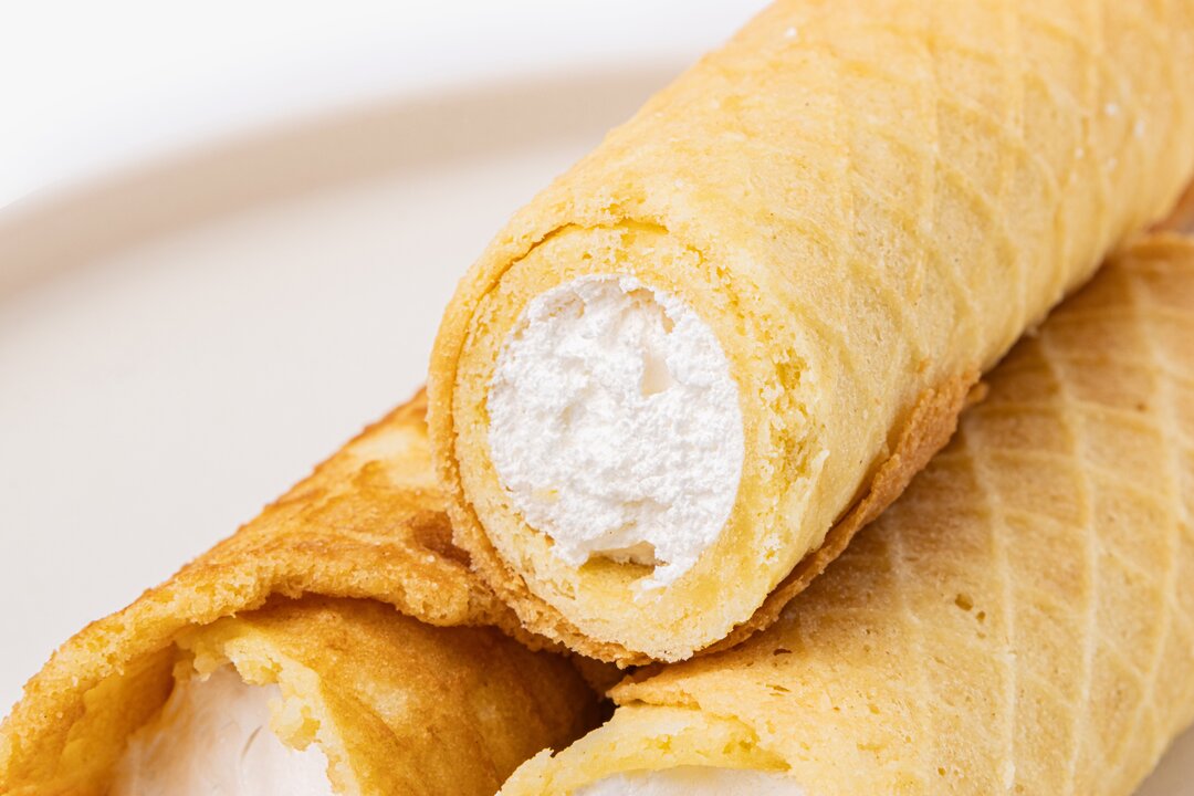 

Трубочки вафельные ВкусВилл с белковым кремом 2 шт. 120 г