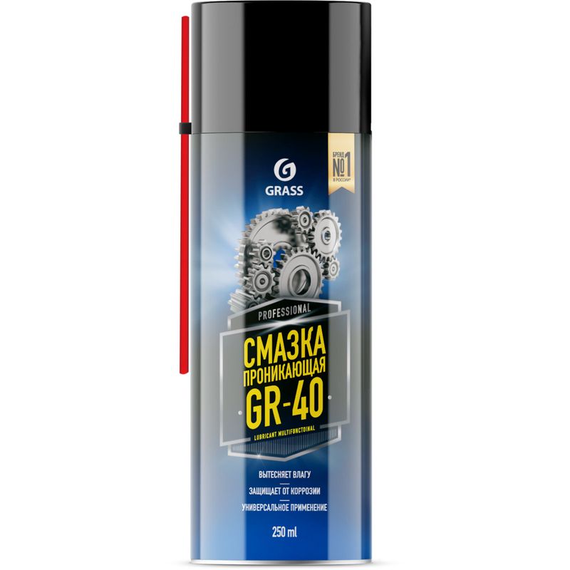 

Смазка многофункциональная Grass GR-40 аэрозоль 250 мл