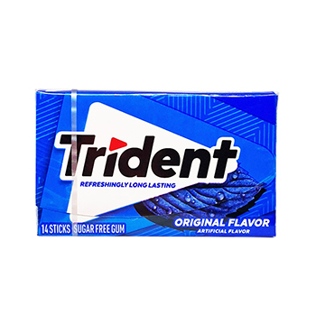 

Жевательная резинка Trident Original пластинки 26 г