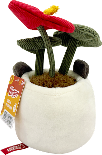 

Игрушка мягкая Bigga Цветы в горшке дизайн в ассортименте 21.5 см 1 шт.