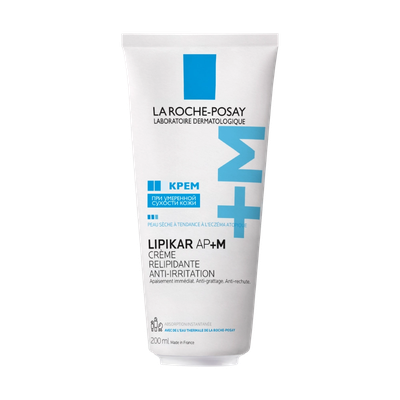 Крем для лица и тела Ла Рош-Позэ (La Roche-Posay) Липикар AP+M (Lipikar AP+M) липидовосполняющий 200 мл