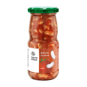 

Фасоль из печи Просто Азбука 490 г