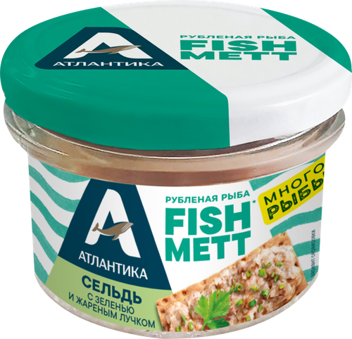 

Сельдь Атлантика FishMett рубленая с зеленью и жареным лучком 170 г
