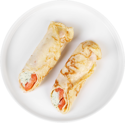 

Блинчики Ресто шик с красной рыбой и творожным сыром 150 г