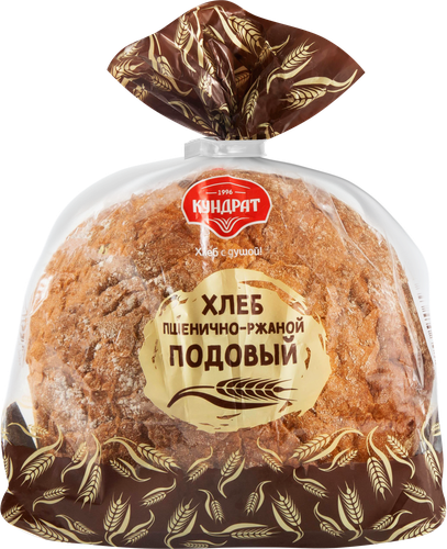 

Хлеб Кундрат пшенично-ржаной подовый 400 г