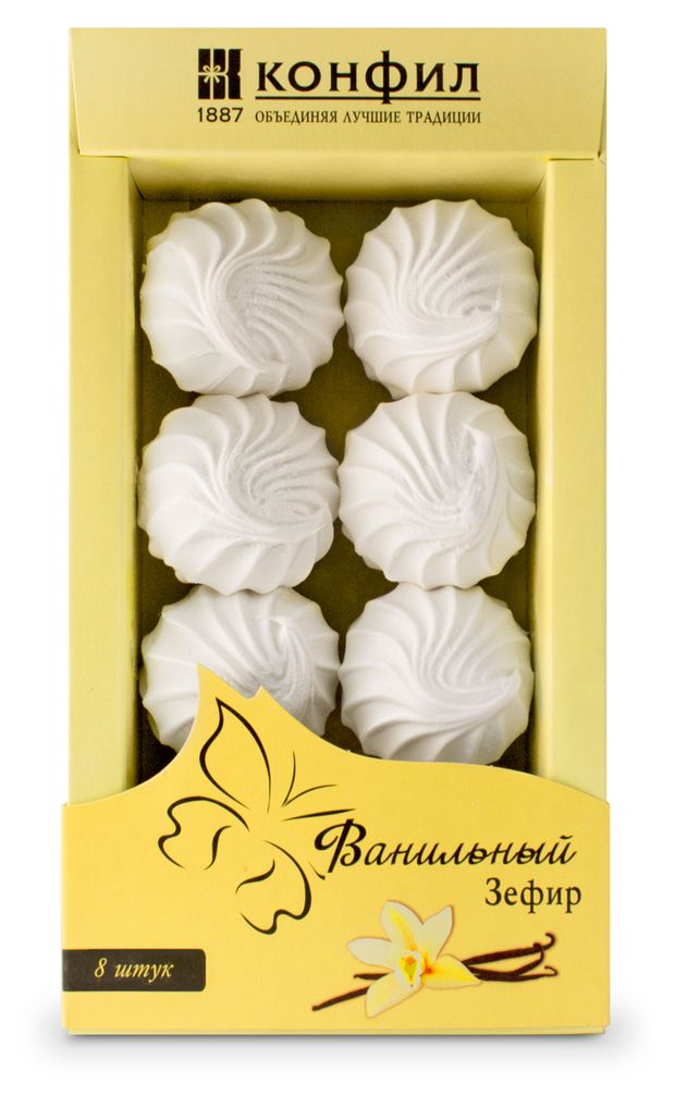 

Зефир Конфил Фарвалле со вкусом ванили, 330 г