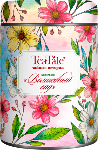 

Чай черный TeaTale Волшебный сад с ароматом клубники со сливками 100 г