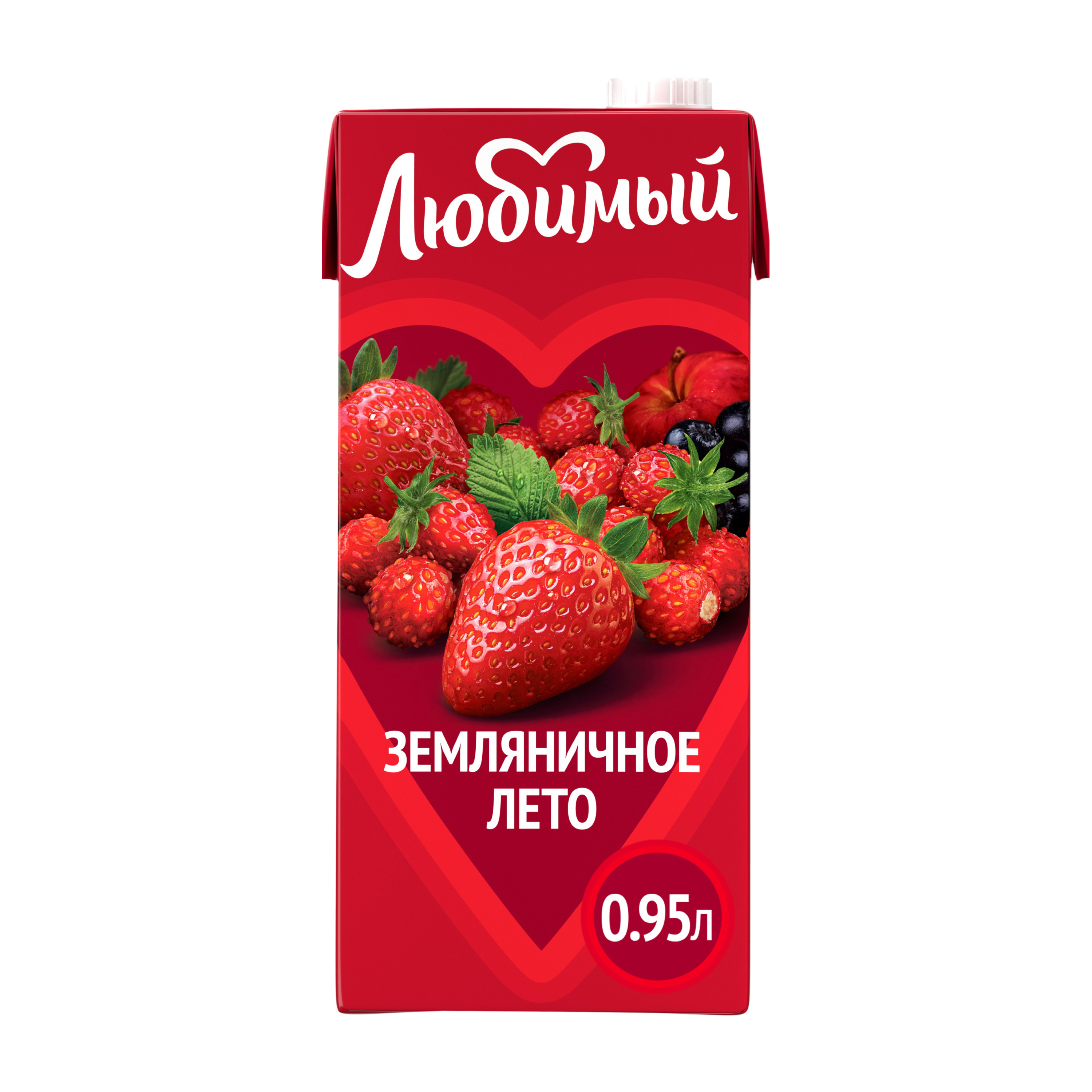 

Напиток Любимый Земляничное лето 0.95 л