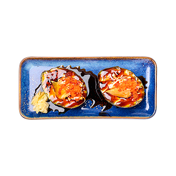 

Авокадо с крабом под цитрусово-соевым соусом вес