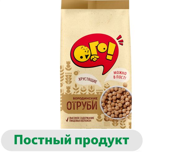 

Отруби ржаные Ого! Бородинские экструдированные 200 г