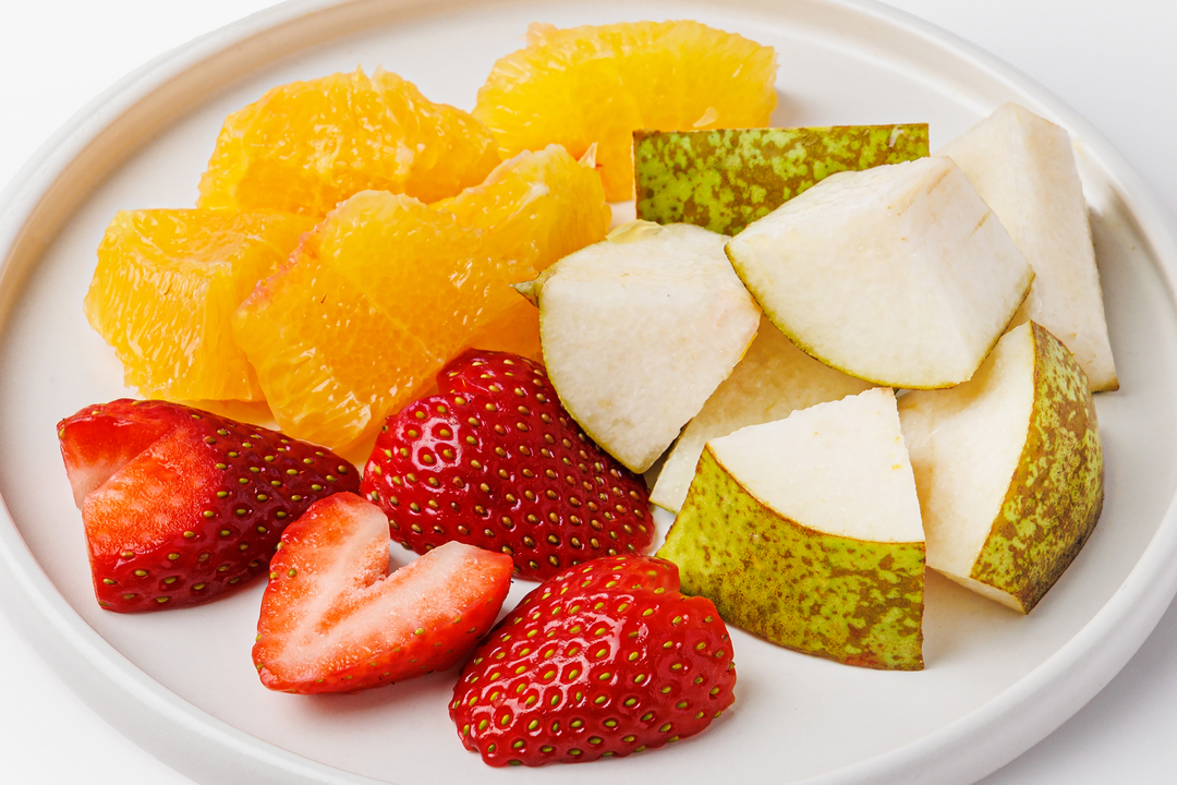 

Фруктовый микс Фруткорт груша апельсин клубника 160 г