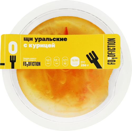 

Суп Foodfiction Щи Уральские с курицей 250 г