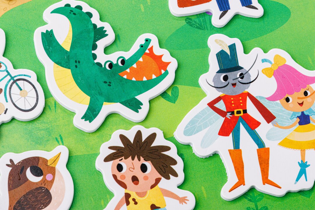 

Наклейки ВкусВилл По сказкам Чуковского