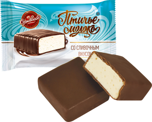 

Конфеты Сормово Птичье молоко сливочные весовые